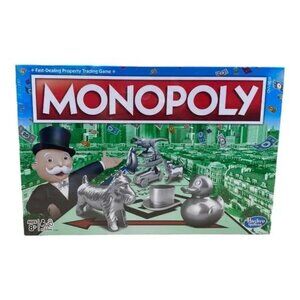 Monopoly Board Game New 2017 Tokens Sealed New Hasbro Family Fun Night Kids 8+